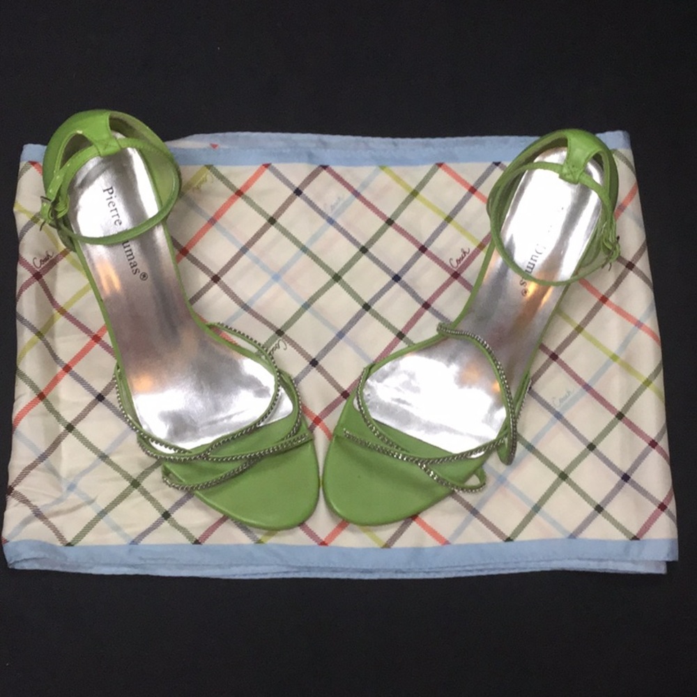 Pierre Dumas Ankle-strap heels.